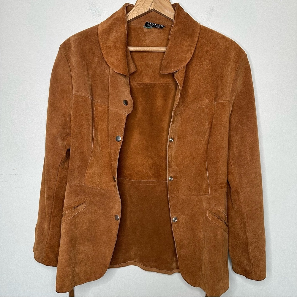 Vintage Suede Jacket made in London - Picture 3 of 11